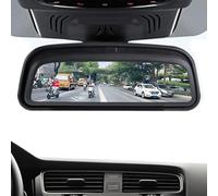 gjzje Rear View Mirror | Car Rearview Mirror Sunglasses Case | Safe Driving Adjustable Lens with Wide Angle High Definition for Travel, Parking, Commuting