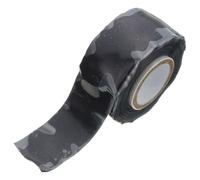 gjzje Self Fusing Silicone Tape Waterproof Repair Sealing Tape, Multi Purpose Electrical Tape, Amalgamation Rubber Tape, Sealing Insulation Pipe Repair Tape For Water Hose Leakage, 1.5mx2.5cm, Black