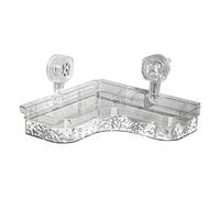 gjzje Shower Storage Corner - Floating Shower Wall Shelf | Space-Saving Rustproof Rack Tray Wall-Mounted Organizer for Living Room Bedroom Kitchen Garage Toilet Hand Washing Liquid