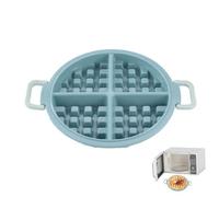 gjzje Silicone Waffle Mold Food Grade Harmless Non-Stick Flexible Reusable