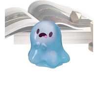 gjzje Small Ghost Figurines - Glow In The Dark Miniature Ghost Figurines With Box | Holiday Atmosphere Props for Desks Bedrooms Living Rooms Bookshelves Fireplaces Festival