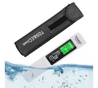 gjzje Water Quality Tester, Digital Water Quality Tester, Portable Meter Device for School Science Experiments Camping Travel Aquarium Pond Home