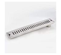 GJZQDKX 10cm 100CM Stainless Steel Shower Drain Floor Drain Siphon for Bathroom Square Cover High Flow Drainage Solution & Easy to Clean Drainage System