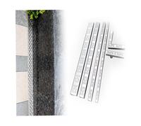 GJZQDKX Drainage Channel System Water Diverter for Narrow Rectangular Gutters Metal Grate/Plate for Terrace/Courtyard/Garage Drainage Solutions - Canale di Drenaggio.