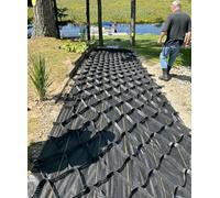 GJZQDKX Geo Grid Stabilizer for Gravel Paths & Driveways - 5cm Thick, 10m Long - Perfect for Slopes, Landscaping & Gardening Gravel Paving Solutions