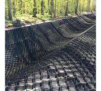 GJZQDKX Grillage de Sol 10cmExpandable Stabilizing Grids for Permeable Pavements Flexible Mud Control Parking Mat 400cm x 600cm Perfect for Driveways & Walkways
