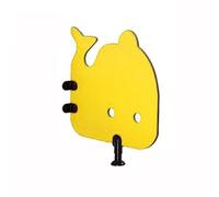 GJZQDKX Kindergarten Urinal Divider Screen 10pcs Yellow Floor Standing Partitions for School Restrooms 27.5x27.5in Child Friendly Privacy Solution for Kids