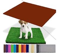 GJZQDKX Outdoor Shade Sail 350x450 cm Waterproof UV Protection Rectangular PES 95% Sunshade Canopy for Patios Balconies & Gardens Rust Red Sun Protection Solution