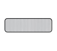 GJZQDKX Semi Transparent Desk Privacy Panel 30cm H Divider for Restaurant Partition Add On Wall Room Divider s for Office Workspace Black 120x30cm