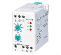 GK-03N Motor Protection Device for 380V AC Industrial Controls Featuring LED-Based Fault Indication and Adjustable Timing
