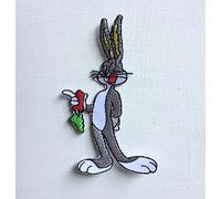GK Bugs Bunny animated cartoon Badge Iron or sew on Embroidered Patch