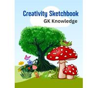GK Creative Drawing & Knowledge Book for Kids | Fun Sketchbook with Learning Pages | 8.5 x 11 inches