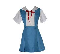 GK-O Anime Ayanami Rei Asuka Langley Sohryu School uniform Cosplay Costume