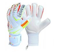 GK Saver football goalkeeper gloves Passion PS04 Flat cut professional goalie gloves size 6 to 11 removable finger save gloves (YES FINGERSAVE NO PERSONALIZATION, SIZE 7)