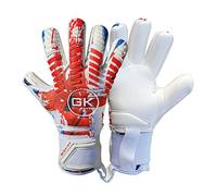 GK Saver Football Goalkeeper Gloves Protech 401 Union Contact Pro Negative Cut Professional Goalie Gloves Size 6 to 11 Removable Finger Save Gloves (Yes Fingersave No Personalization, Size 8)