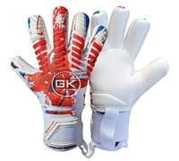 GK Saver Football Goalkeeper Gloves Protech 401 Union Contact Pro Negative Cut Professional Goalie Gloves Size 6 to 11 Removable Finger Save Gloves (Yes Fingersave No Personalization, Size 9)