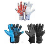 GK Saver Football Goalkeeper Gloves Protech Series Professional Goalie Gloves Size 6 to 11 Soccer GK Gloves (With Name Personalisation, 6)