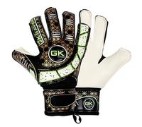 GK Saver Kids Goalkeeper Gloves with Anti-Slip Palm - Soccer Goalie Gloves for Youth Goalkeeping - GK Gloves (Cool YES Savefinger, 5)