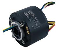 GK1256-6P10 ID12.7 Multi-Path Conductive Slip Ring Hollow Through-Bore Design 360 Rotary Electrical Connector