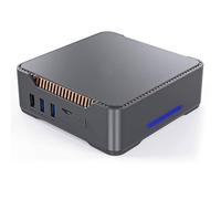Gk3v Pro Mini PC with Celeron N100, Triple Display Support, Expandable 2.5" HDD/SSD up to 2TB, Dual-Band WiFi 2.4G/5G, Bluetooth 4.2, 8GB RAM + 128GB Storage, Versatile & Compact
