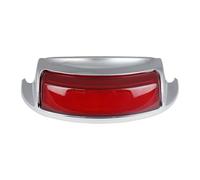 GKALSUEGE Motorcycle Rear Fender Tip Tail Driving Light Brake light Turn Signal Compatible With Compatible With '09-later FLHTC FLHTCU FLHTCUL(Red)
