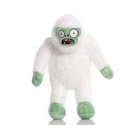 GKASA 30cm Plants Vs Zombies Snowman Plush Toys PVZ Zombie Yeti White Zombie Soft Stuffed Doll Pendant for Children Kids Gifts