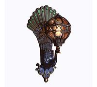 GKCAWEVQO European Style Retro Peacock Garden Lights Led Hotel Art Wall Lamp Balcony Villa Door Light Suitable for Outdoor Lighting
