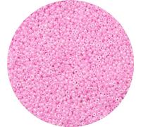 Gkelaly 10000PCS 2mm Pink Glass Round Craft Beads for Bracelet Making, Necklace Earring Keychain and Crafting
