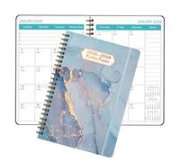 GkgWuxf 3 Year Monthly Planner - Habit Tracker 36 Months | 2026-2028 Spiral Bound Notebook Monthly Planning Tool for Students Mom School Work Tasks Managing