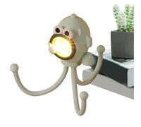 GkgWuxf Animal Shaped LED Night Light, Variable Shape Night Light, Flexible Phone Holder for Animal Shaped Desk Night Lamp | Flexible Desk Lamp for Bedroom