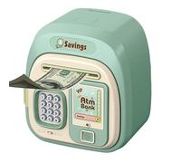 GkgWuxf ATM Bank For, Cash Machine for Real Money,Electronic Money Bank with Password Lock | Big Coin Bank Powered by
