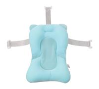 GkgWuxf Baby Bath Pillow, Bathing Tub Seat Lounger, Ergonomic Bath Lounger for 0-1 Years Boys Girls Bathroom Bathing Play Spa Outdoor Travel Hospital