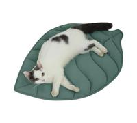 GkgWuxf Cooling Mat for Dogs Cats Cooling Mat Non-Slip Washable Mat with Leaf Design for Home On the Go Basket Car Pool Camping