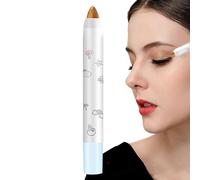 GkgWuxf Cream Eyeshadow Stick,17g Double-Ended Glitter Highlighter,Waterproof Shimmer Eye Shadow Pencils | for Girls Makeup Dating Wedding Meeting Party Face Cheek Nose Contour