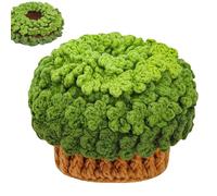 GkgWuxf Crochet Kit for Coasters, DIY Craft Set - Knitting Set for Pots, for Amateur Teens DIY Enthusiasts Crafts Teachers Decorators School Projects