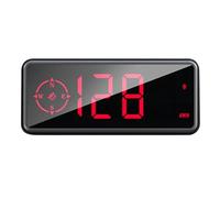 GkgWuxf Digital Compass for Car | MPH Speed Meter Digital HUD GPS Speedometer,Wireless Overspeed Alarm LCD Head Up Display for Driving & Car