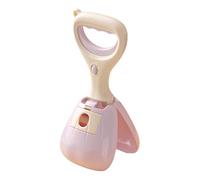 GkgWuxf Dog Scooper, Poop Portable Dog Waste Scooper | Scooper Waste Picker with Ergonomic Handle, Integrated Storage Bag for the Yard