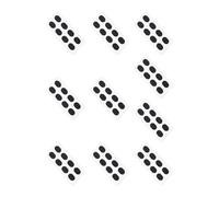 GkgWuxf Eye Glasses Nose Pads Non Slip | Thin Nosepads for Eyeglasses Sunglasses Glasses | 40 Pair Self-Adhesive Sunglasses Nosepads Grips for Reading Travel Working Sports Makeup Commuting