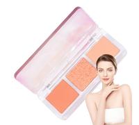 GkgWuxf Eyeshadow Pallette - Matte Shimmer 3-Color Eyeshadow - Makeup Palette for Women - for Daily Commutes School Traveling Parties Dinners Carnivals