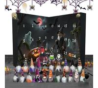 GkgWuxf Gnome Countdown Halloween Calendar - Classic Cute Gnome Halloween Advent | Festive Holiday Decor Doll Figures Pendants Dwarfs for Home Boys Girls Adults Family Friends Shop