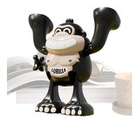 GkgWuxf Gorilla Wind Up Toys, Cartoon Gorilla Clockwork Toy, Funny 360° Flipping Stunt Somersault Cute Animal Clockwork Toys for Toddler Kids Boys Girls Birthday
