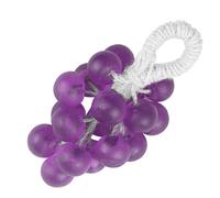 GkgWuxf Grape Soap On A Rope - 130g Grape Design Hand Wash Soap Bar | Moisturizing Fragrance Foam Cleaner for Knee Bathroom Elbow Foot Care Kitchen