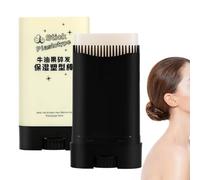GkgWuxf Hair Stick Wax | 20g Flyaway Hair Tamer Stick | Moisturizing Natural Anti-Frizz Product for Women Girls Post-Shower Travel Backpacking Outdoor Sports Shopping