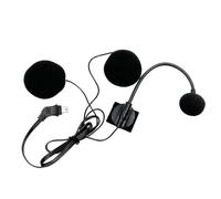 GkgWuxf Helmet Intercom Microphone,Motorcycle Communication Headphone Microphone | Clear Calls Accessories 10 Pin Noise Cancelling for Traveling, Outing, Commuting