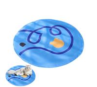GkgWuxf Interactive Cat Mat - Portable Pet Game with Mobile Ball | Cat Play Mat | for Kitten for Home L Outdoor Travel and Family