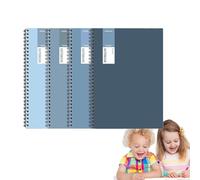 GkgWuxf Journal Notebook, Coil Notebook, 40 Page Spool Journal Notepad - School Coil Notepad for Daily Homework, Revision Notes, Creative Writing