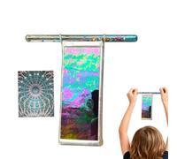 GkgWuxf Kids Kaleidoscope | Full Visual Arts & Crafts,Colorful Sunlight Shadow Art Piece | for Kids Boys Girls Adults Men Women Christmas Birthday Holiday Outdoor School