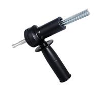 GkgWuxf Needle Scaler Accessories - Heavy Duty 18 Needles Adapter,Concrete Rust Cleaner | for Drilling Tile Preparation Home Texturing Construction Flooring Cleaning Workshop