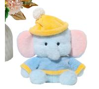 GkgWuxf Plush Elephant - Cute Soft Cushion Toy 30 cm - Blue Elephant Plush Toy | for Christmas Birthday Home Office Dorm Sofa Bedroom Living Room Bedroom
