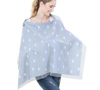 GkgWuxf Privacy Breastfeeding Blanket, Privacy Nursing Blankets - 360 Degree Blanket Cotton Amontraillard Apron - Machine Washable Seat Cauve